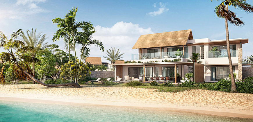beachfront villa sale mauritius